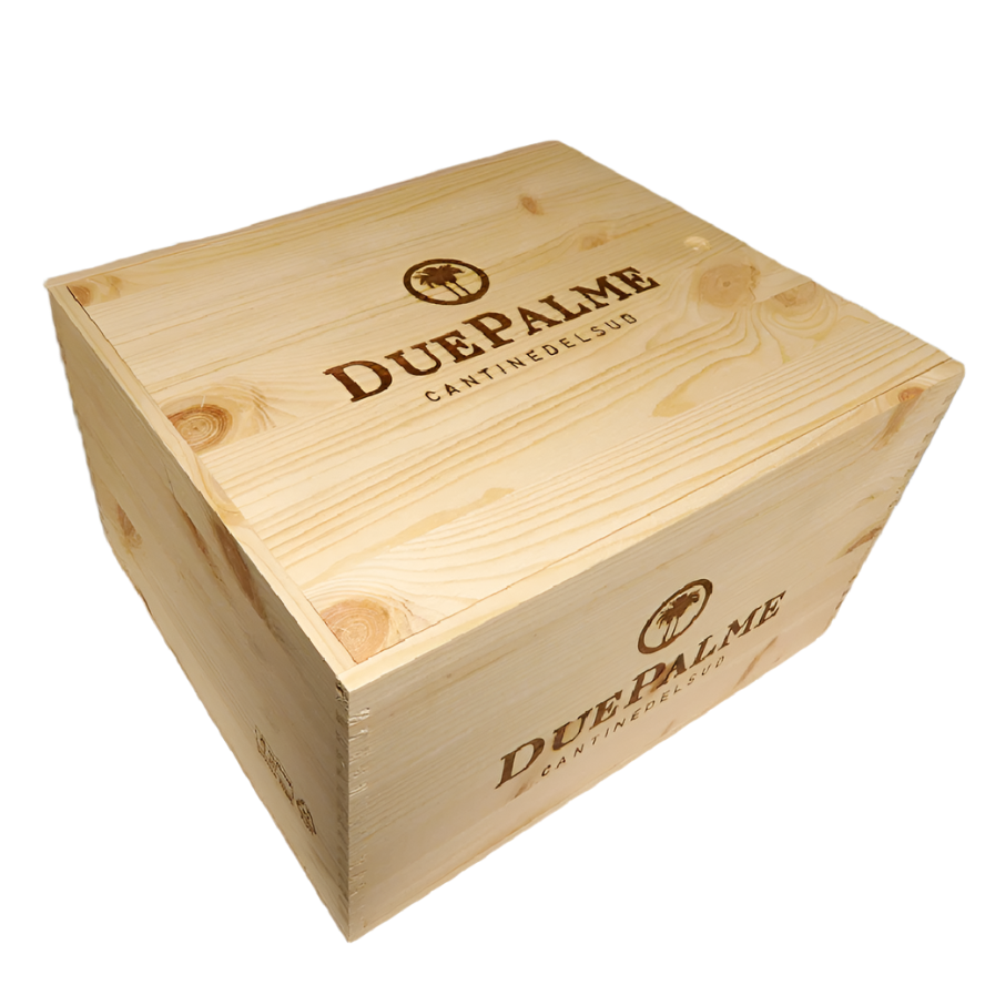 Due Palme 6 pack Wooden Box