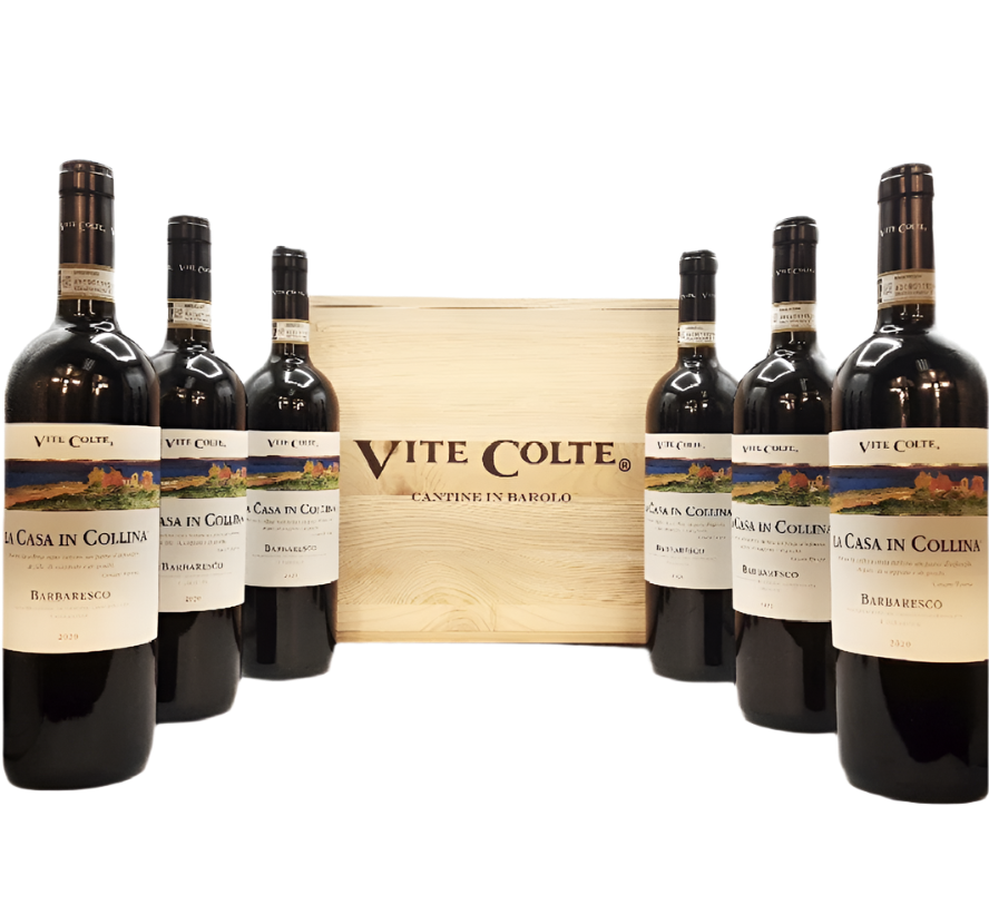 Barbaresco, 2020 La casa in Collina by Vite Colte - 6 btls in a Wooden Box