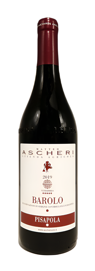 Barolo 2019 Pisapola Vineyard By Ascheri
