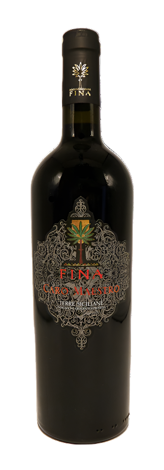 Caro Maestro, 2018 Bordeaux Blend by Fina Winery in Western Sicily