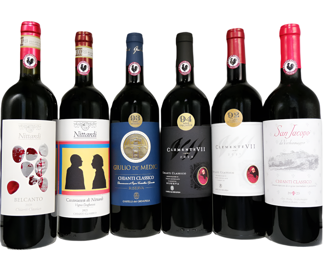 Chianti Classico Six Bottles Bundled – Wines From Italy