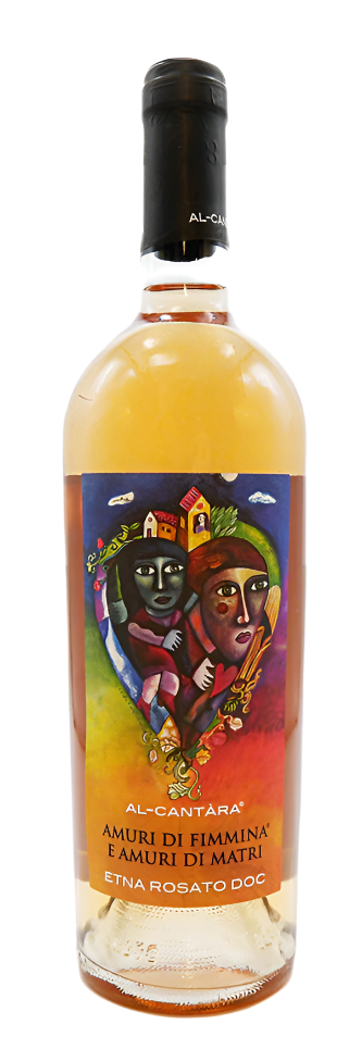 Etna Rose' 2023, Amuri di fimmina e Amuri di matri, By Al Cantara, Sicily, Italy