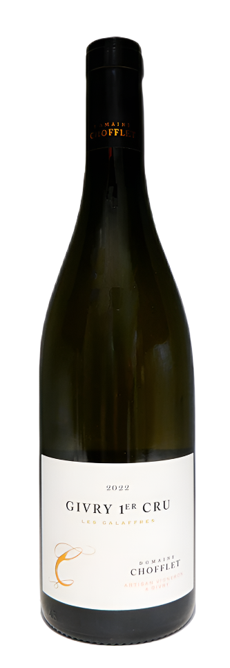 Givry, Blanc 2022 1st Cru Led Galaffres Chofflet by Domaine Chofflet, Burgundy, France