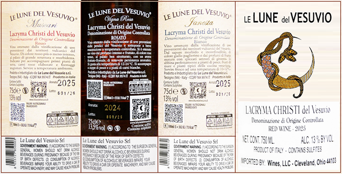 Lacryma Christi Six Pack Bundle by Le Lune Del Vesuvio, Campania