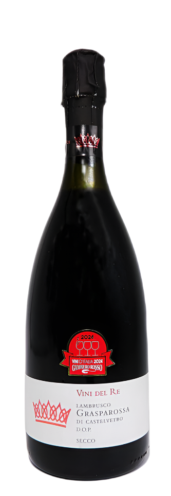 Lambrusco Grasparossa di Castelvetro 2023 DOP, Secco Vini del Re by Settecanti Cantina