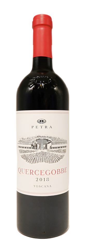 QuerceGobbe, 2018 Merlot by Petra in Maremma Tuscany, Due Bicchieri Gambero Rosso