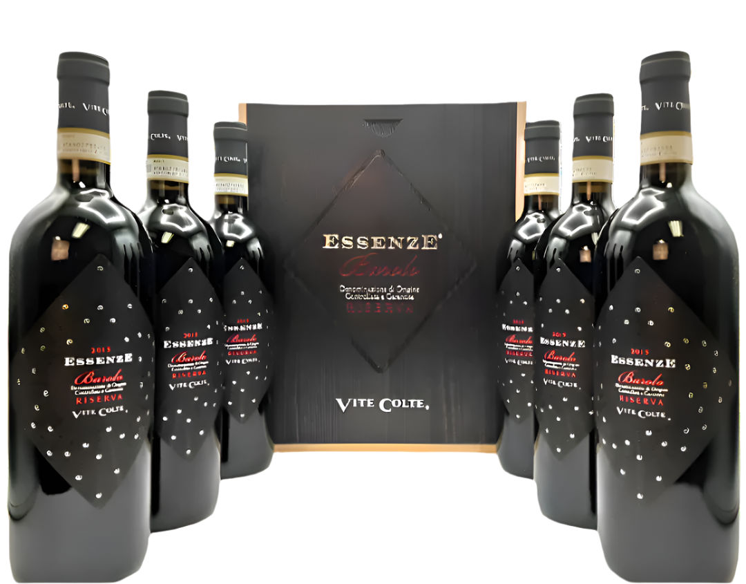 Barolo 2015 Riserva 6 Btls in a Wooden Box by Vite Colte