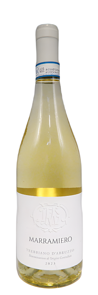 Trebbianio d'Abruzzo, D.O.C  2023, Marramiero, Abruzzo, Italy