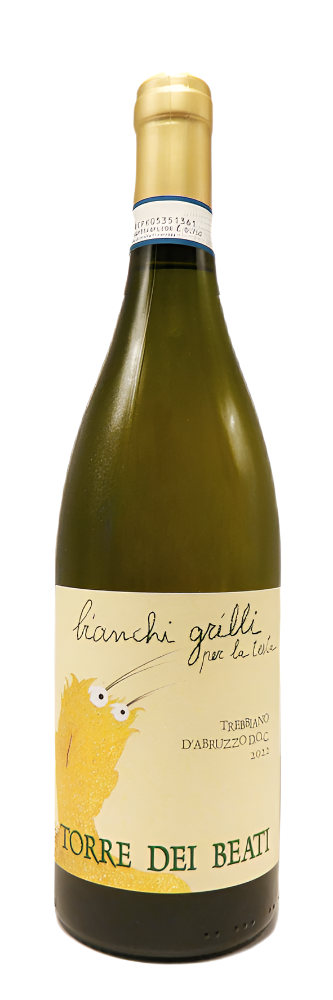 Trebbiano di Abruzzo, Bianchi Grilli, 2022, by Torre dei Beati