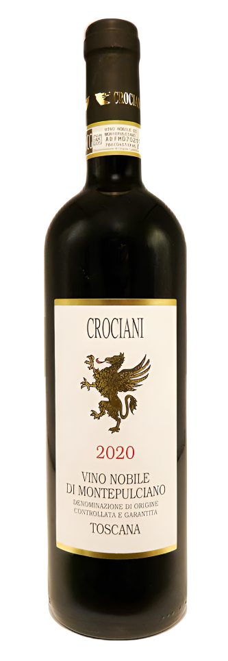 Vino Nobile di Montepulciano  2020 DOCG,  By Crociani Winery in Tuscany
