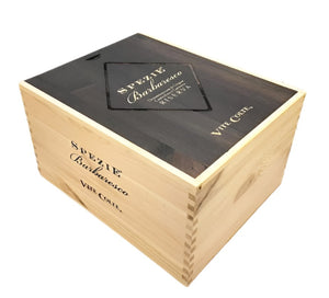 Barolo 2015 Riserva and Barbaresco Riserva  Wooden Box 