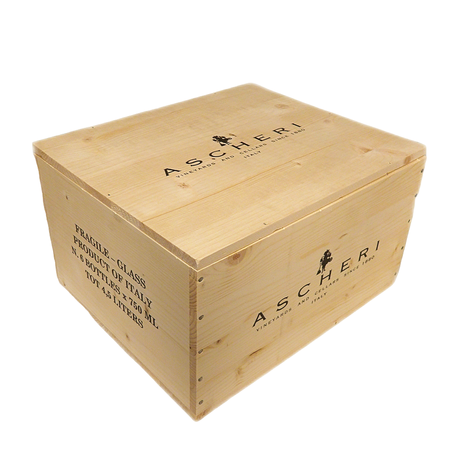 
                      
                        Barolo 2020 Three Vineyards by Ascheri Wooden Box
                      
                    