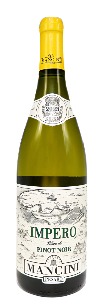 Blanc de Pinot Noir, Impero, 2023, By Mancini in Le Marche