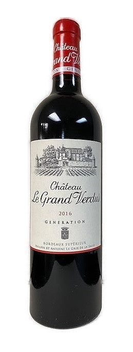 Bordeaux Superieur Generation , 2016  by Château Le Grand Verdus - Wines From Italy