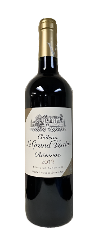 Bordeaux Superior Reserve, Rouge, 2019 by Chateau Le Grande Verdus