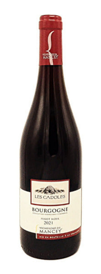 Bourgogne Pinot Noir, 2021 Les Cadoles By Les Vignerons De Mancey - Wines From Italy
