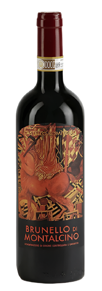 Brunello di Montalcino, 2018, by Castello Romitorio, 94 Pts Wine Spectator - Magnum in a Wooden Box
