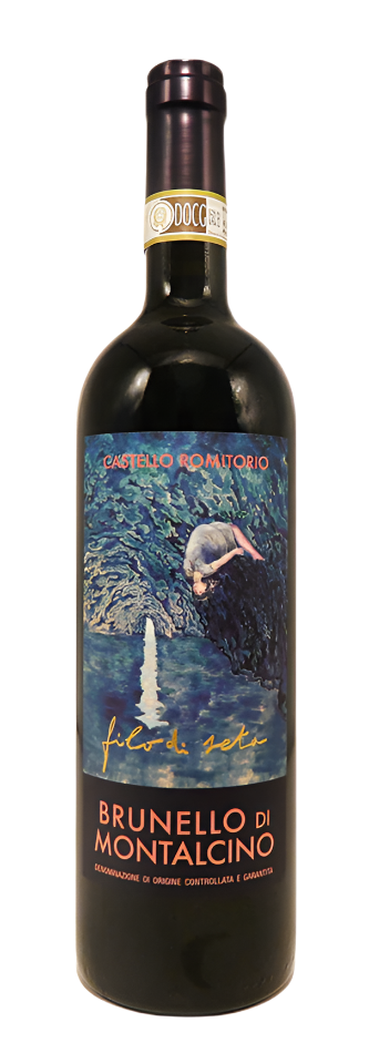 Brunello di Montalcino Filo di Seta, 2019 by Castello Romitorio , Tuscany, Italy