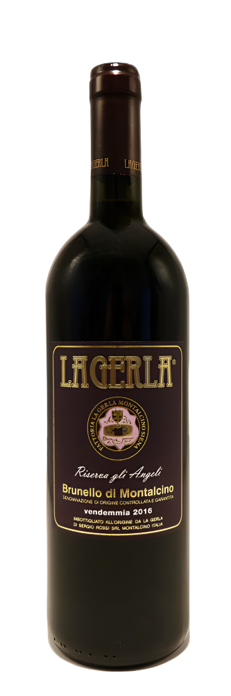 
                      
                        Brunello di Montalcino, 2016 Riserva gli Angeli La Gerla
                      
                    