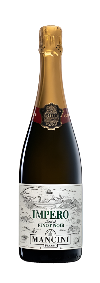 Brut de Pinot Noir, Impero, 2021, By Mancini in Le Marche