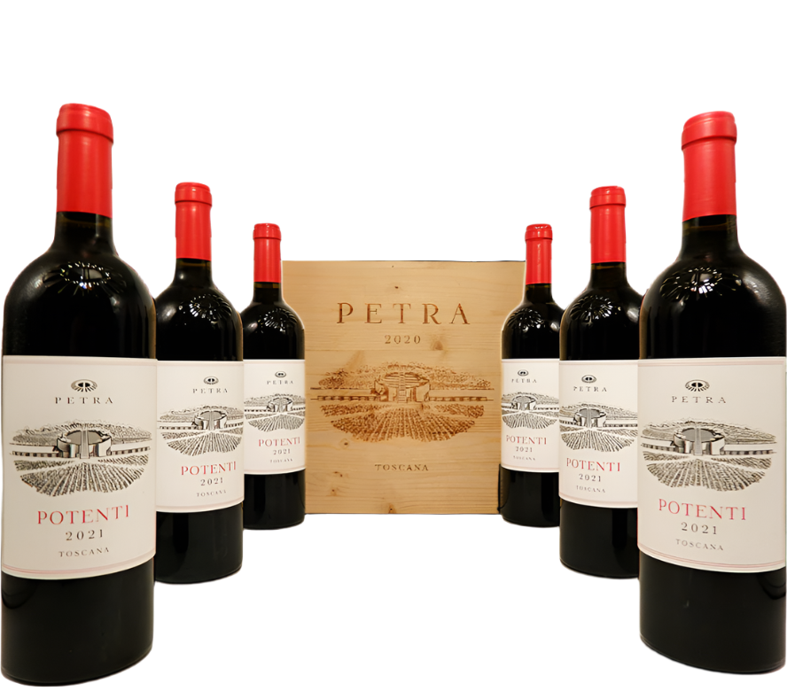 Cabernet Sauvignon, 2021, Potenti, Tuscany  - 6 btls in a Wooden Box