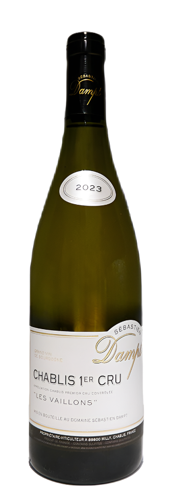 
                      
                        Chablis 1st Cru, Les Vaillons 2023 By Sebastien Dampt
                      
                    