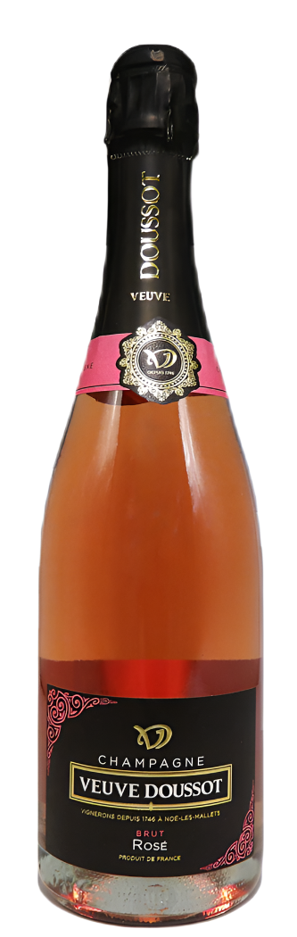 Champagne Rosé Brut Tendresse by Veuve Doussot