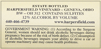 Chardonnay Fut de Chene 2021 by Harpersfield label