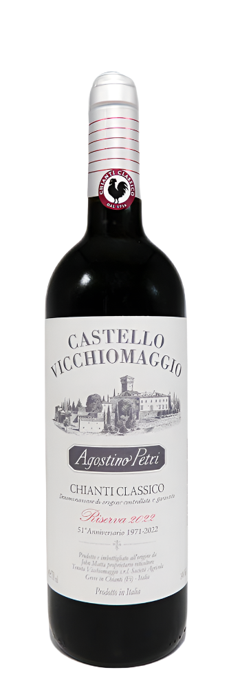 Chianti Classico Riserva, 2022 Agostino Petri by Vicchiomaggio in Tuscany