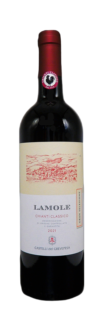 Chianti Classico Gran Selezione Lamole, 2021 by Castelli del Grevepesa, 93 Pts JS