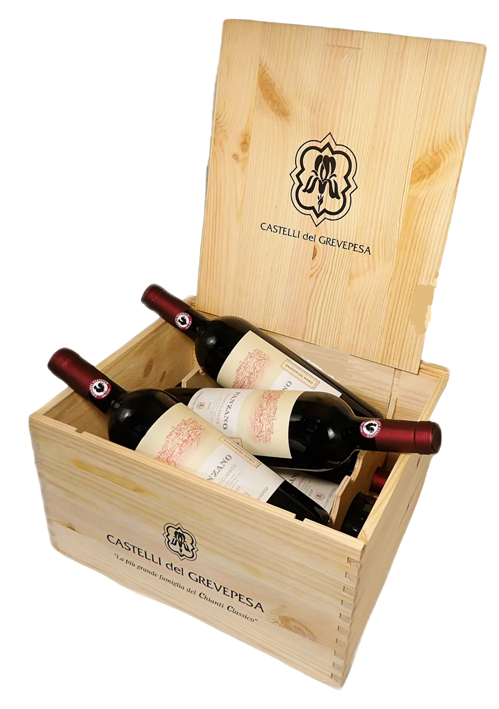 Chianti Classico Gran Selezione, Panzano, 2021 Six in Wooden Box