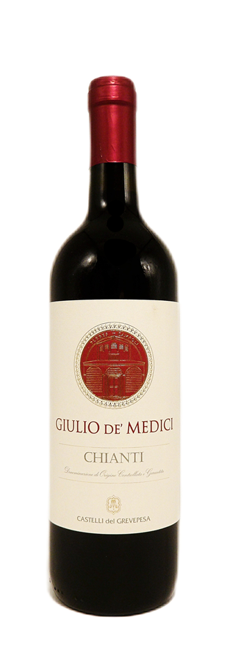 Guilio de Medici Chianti wine