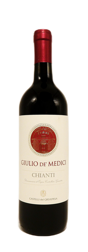 Guilio de Medici Chianti wine