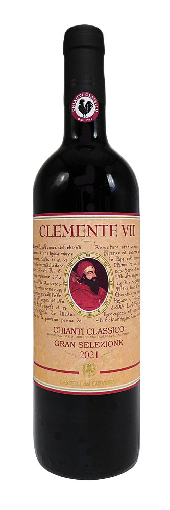 
                      
                        Clemente VII, 2021 Gran Selezione Chianti Classico, 92 Pts JS
                      
                    