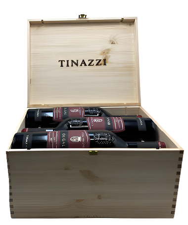 Dugal 2023 Six in a Wooden Box  By Tinazzi Cabernet & Merlot