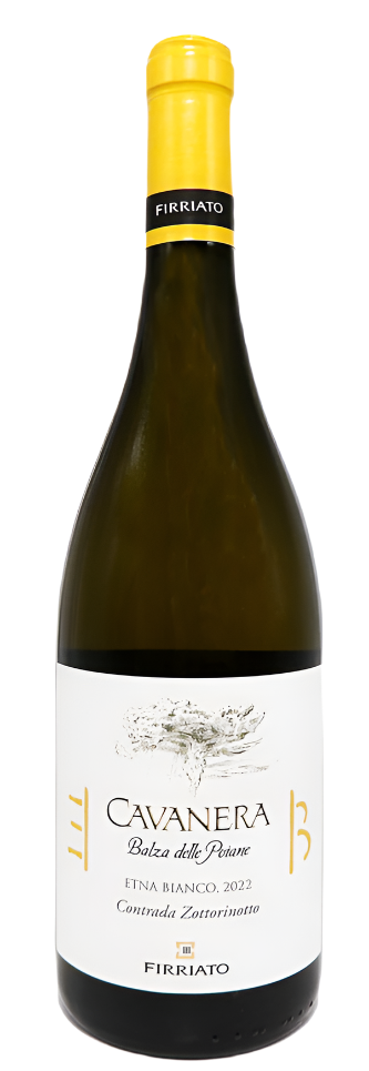Etna Bianco, 2022 Cavanera  by Firriato, Tre Bicchieri Gambero Rosso