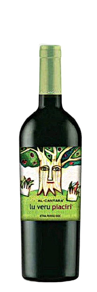 Etna Rosso, 2023  Lu Veru Piaciri by the Al Cantara Winery, Sicily, Italy