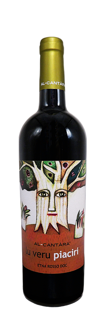Etna Rosso, 2023 Lu Veru Piaciri by the Al Cantara Winery, Sicily, Italy