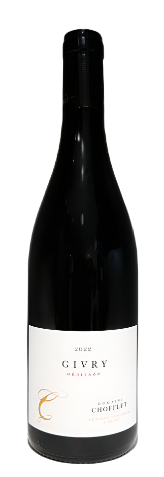 Givry Rouge 2022 Heritage by Domaine Chofflet, Burgundy, France