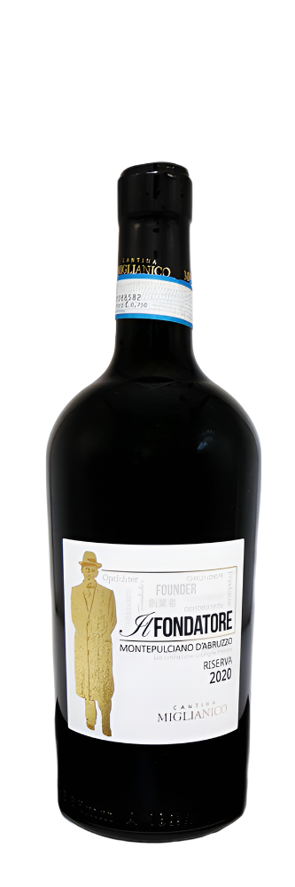Il Fondatore, 2020 Reserva Montepulciano d'Abruzzo by Miglianico