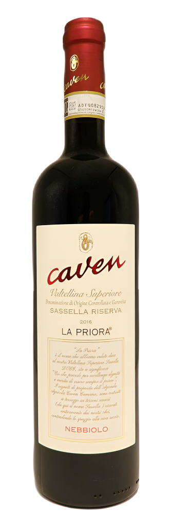 La Priora Valtellina Superiore Sassella Riserva 2016 by Caven in Lombaria
