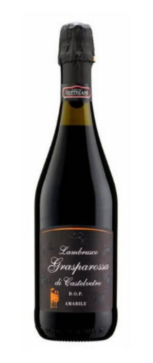 Lambrusco Grasparossa Amabile DOP  by Settecanti Cantina - Wines From Italy