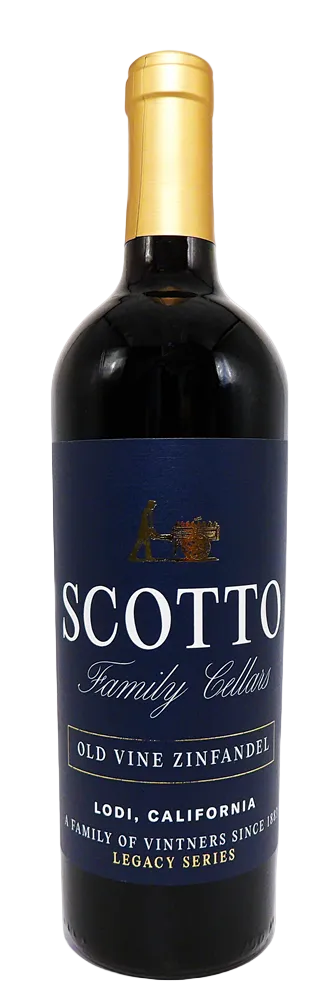 Scotto Family Cellars Old Vine Zinfandel, 2022, Lodi