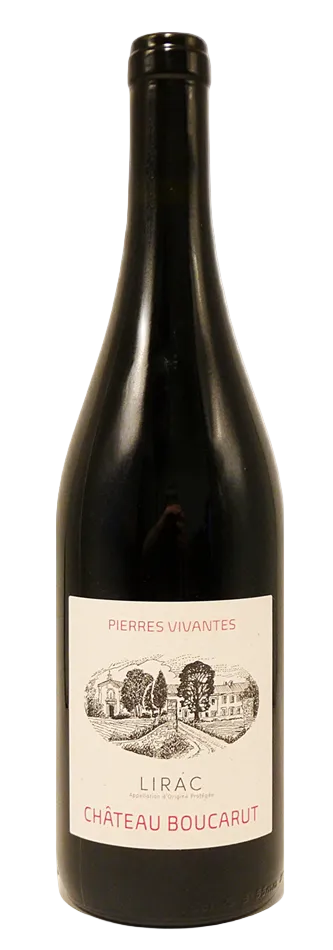 Lirac, 2022, Pierres Vivantes Rouge, by Chateau de Boucarut, Rhone, France