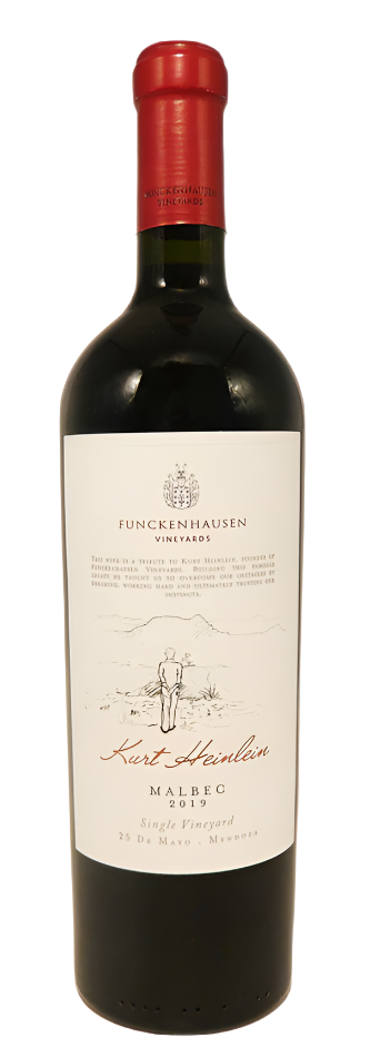Malbec, 2019 Kurt Heinlein,  by  Funckenhausen Mendoza Argentina
