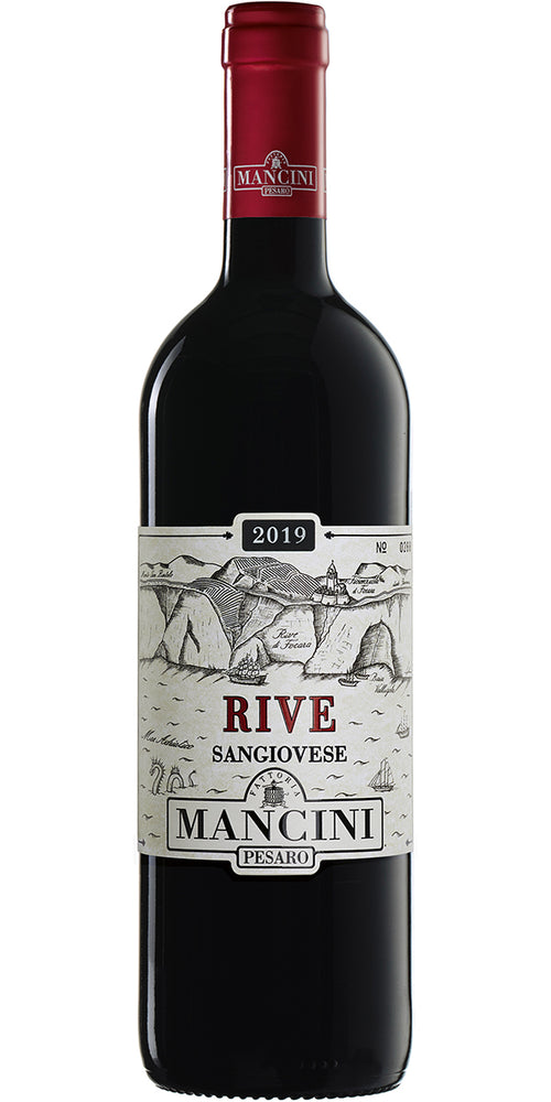 Sangiovese, 2019 Rive Vineyard by Mancini in Le Marche - Wines From Italy