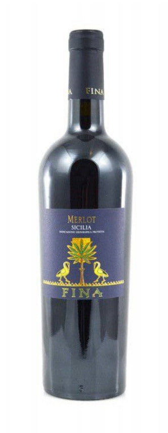 Merlot, 2020 by Fina Winery in Western Sicily - Wines From Italy