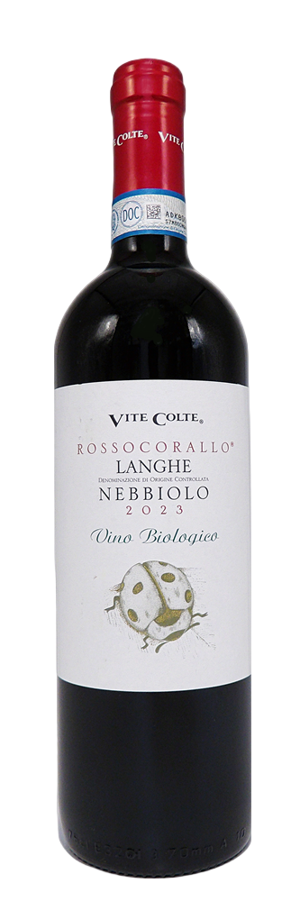 
                      
                        Nebbiolo Langhe Bio 2023 Rosso Corallo by Vite Colte
                      
                    