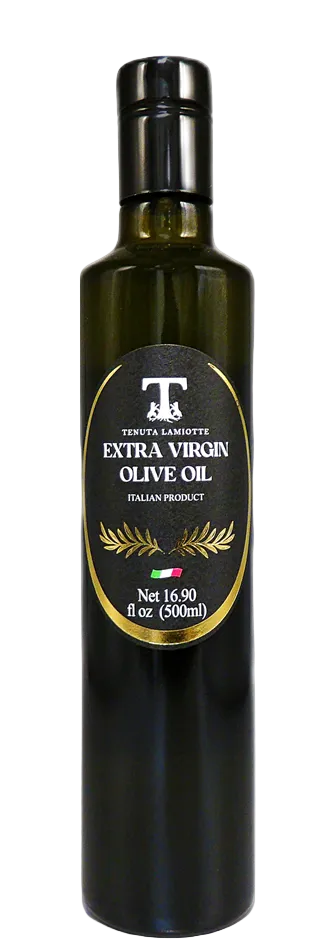 Olive Oil Extra Virgin by Tenuta Lamiotte in Sicily, 2024-2025 Organic 500 ML
