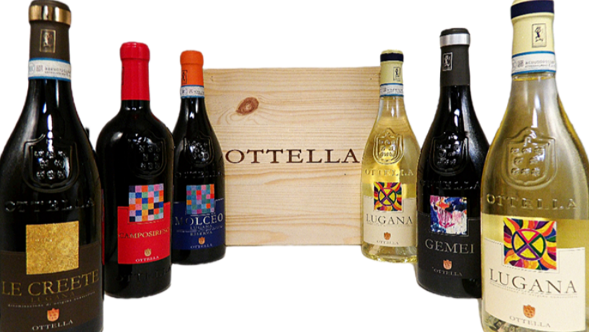Ottella Six Bottles in a Wooden Box
